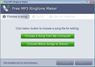 Make Your Own Ringtone - Step 1